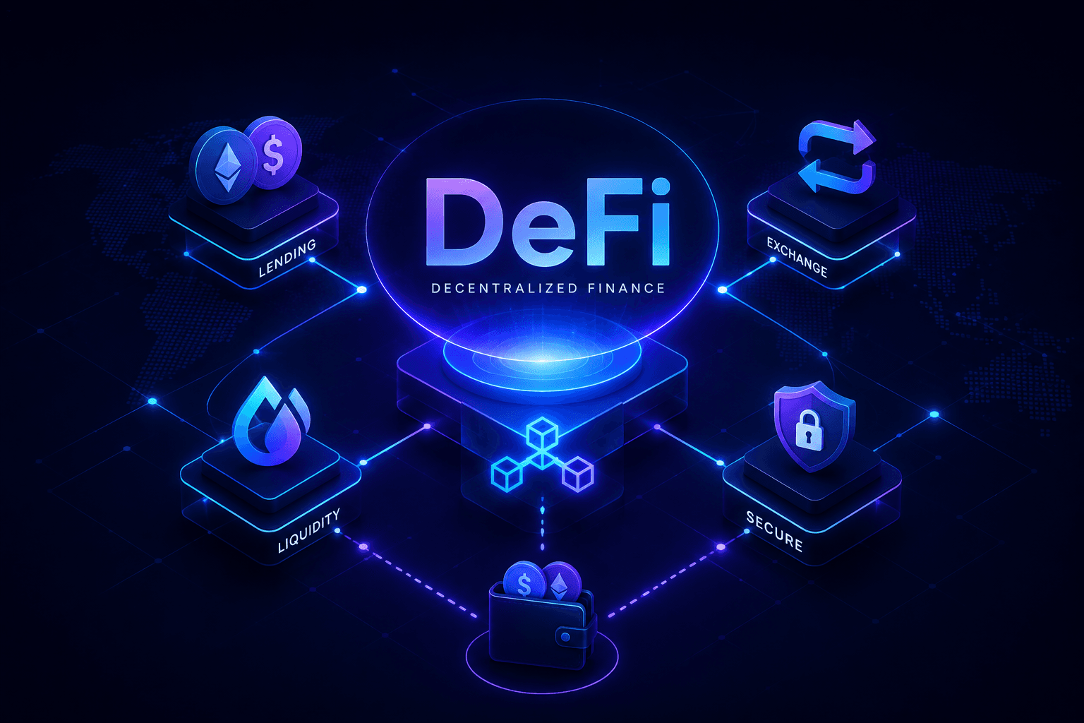 DeFi on Blockchain